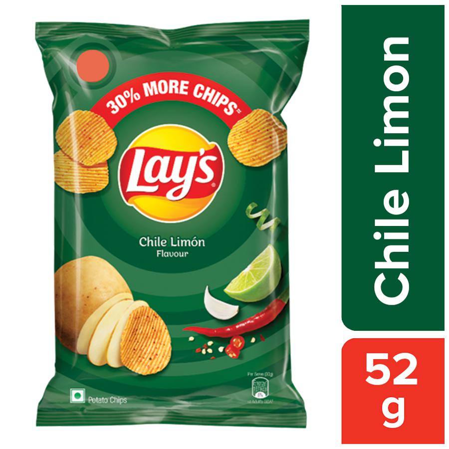 Lays Chile Limon Chips 52 grams, India