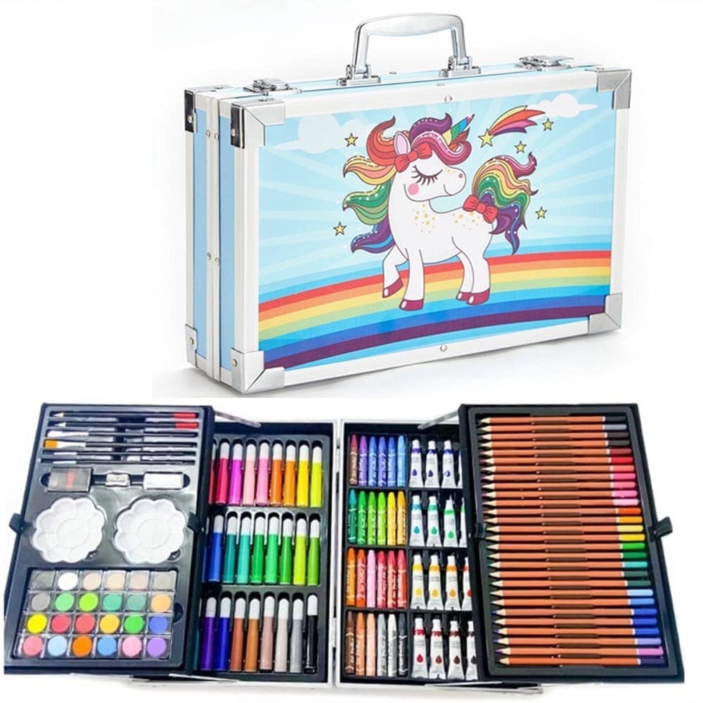 Imagimake Mandala Art Kit, Art and Craft kit for Girls 9-12, Coloring & Painting  kit Using Water Brush Pen & Stamps, Toys for Kids
