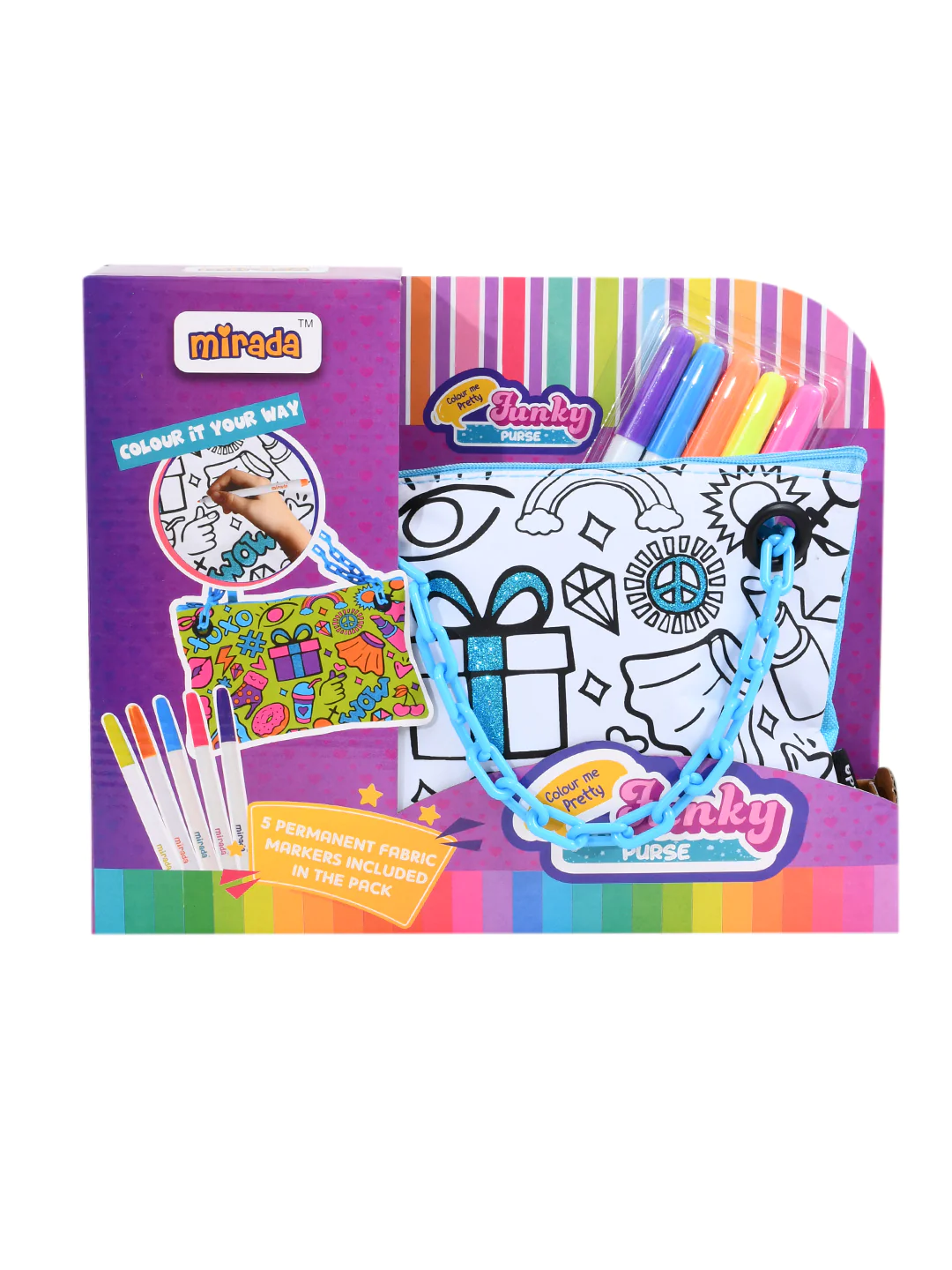 Imagimake Stamp Art-Food Coloring and Stamping Set, Child Age Group: 4 - 8  Years