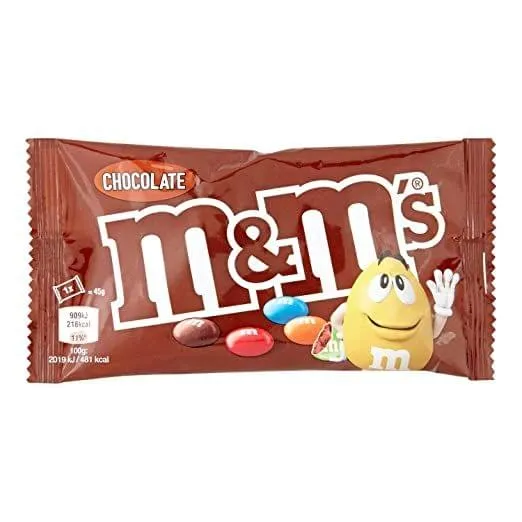 m&m's Milk Chocolate Candies - 45g (Pack of 4) Crackles Price in India -  Buy m&m's Milk Chocolate Candies - 45g (Pack of 4) Crackles online at